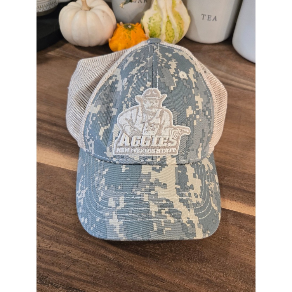 New Mexico State Aggies Digital Camo Trucker Hat‎ Cap Collegiate Headwear Men